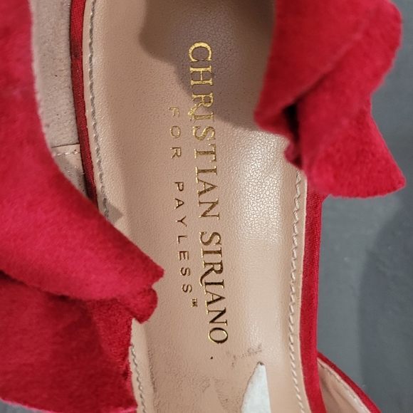 Christian Siriano for Payless size 9 color red - Picture 3 of 4